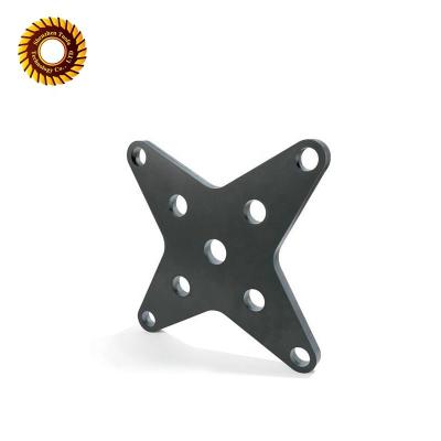 Limpando com jato de areia o corte de aço inoxidável de trituração do laser do tubo das peças do Cnc da fabricação
