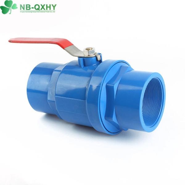 2PCS válvulas de esfera de controlo azul para campo de irrigação válvula de água de plástico industrial