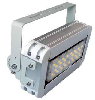Waterproof 277 Volt LED Outdoor Floodlight Ra 70 , LED Area Flood Lights Aluminum Body Material