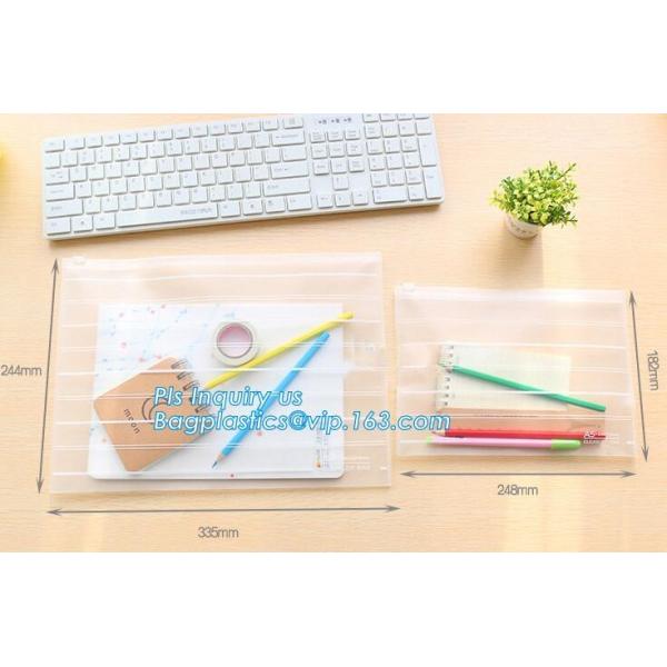 Luxury slider zipper vinyl storage bag for online store, Slider zipper bag plastic bag with zipper, swimwear PVC vinyl B
