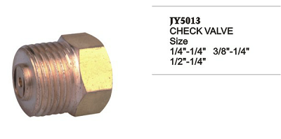 Vertical Forged 1 Inch Check Valve Brass INOJY5000 Series 1/2inch - 4inch Brass Check Valve
