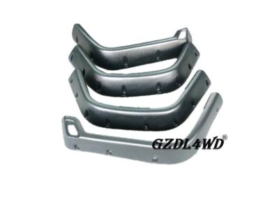 O arco da roda do estilo 4x4 do bolso alarga-se o preto matte Textured para o Wrangler TJ do jipe