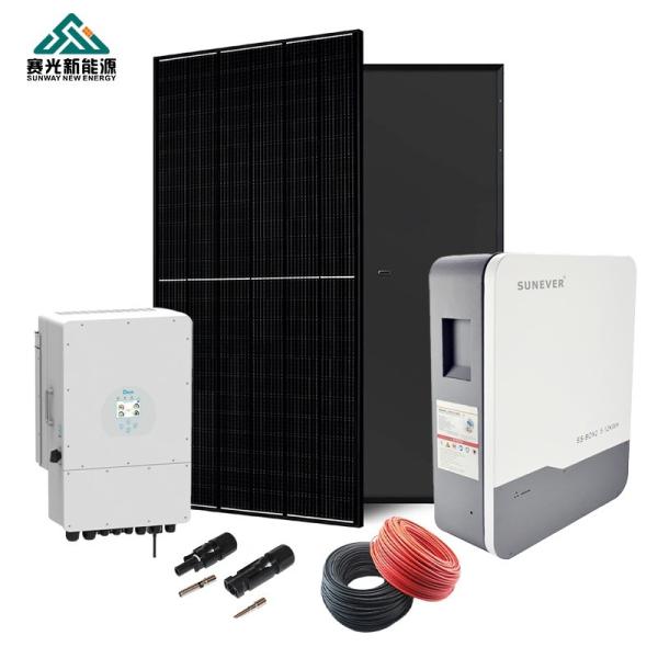 Roof Mounting 1kw 5kw 8kw 10kw 15kw Solar Panel Prices for Home Solar Energy System