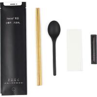Disposable Cutlery Set Packs for Fast Food and Takeaway Services Customizable Printing