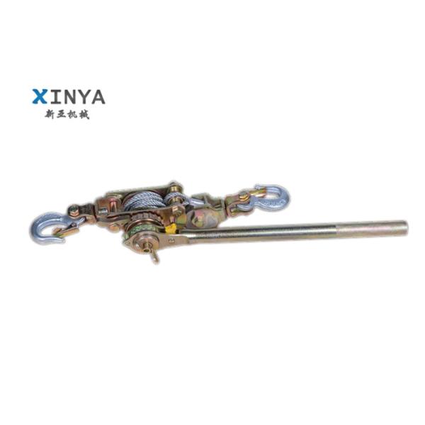 2 Ton Rated Load Ratchet Cable Puller with Corrosion Resistant Steel and 360º Handle Movement for Construction Tensioning