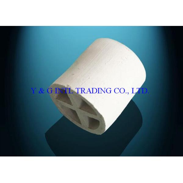 High Chemical Stability Raschig Ring Packing , Raschig Super Ring For Reburner
