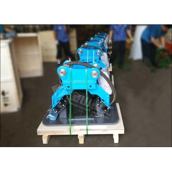 Durable Hydraulic Plate Compactor , Slope Plate Compactor For Excavator