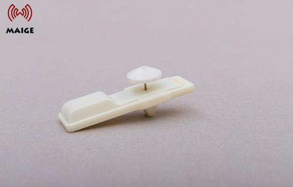 Steel Plate Lock Ultra Gator Tags , Garments Shoe Security Tag ABS Material
