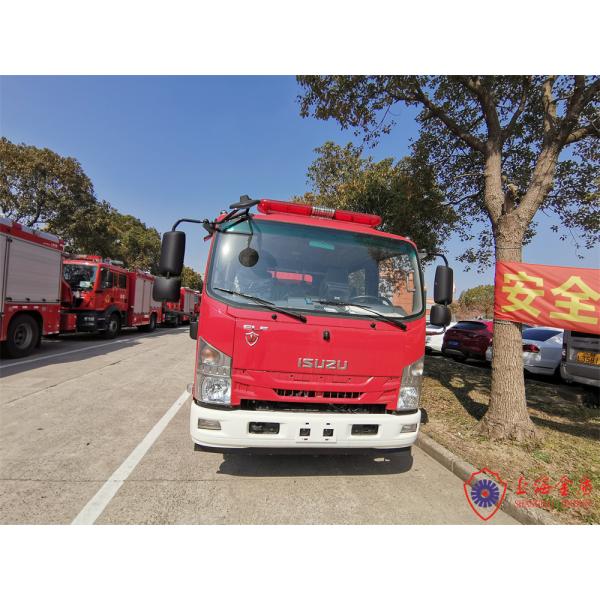 Stainless Steel Foam Fire Truck With Pump Monitor 2500L 10 Ton