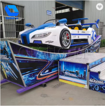 Amusement Rides Mini Flying Car 8 / 12 Persons For Kids Carnival Games