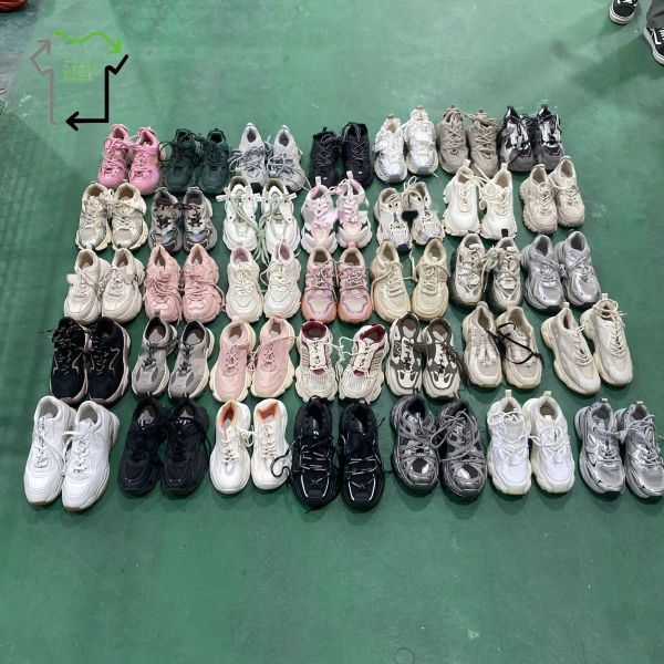 Men And Women Used Dad Shoes , Bulk Style Second Hand Shoes Grade AA