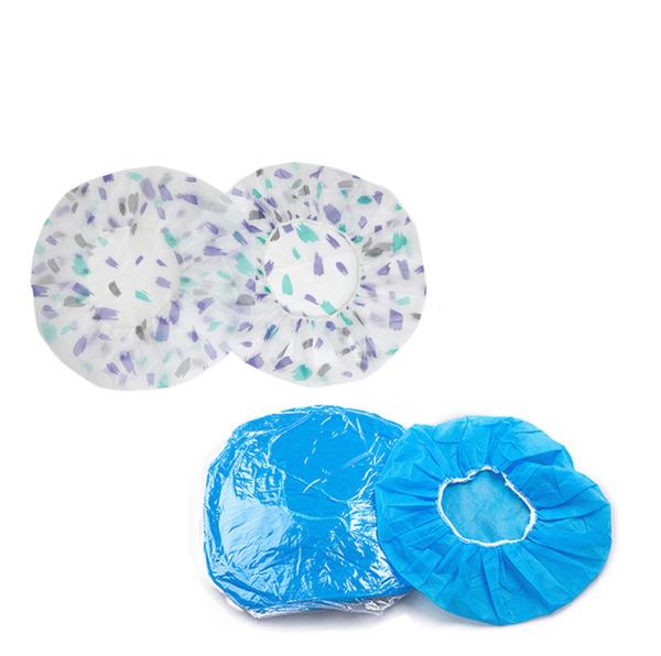 Pink Green 250gsm Round Suigical Disposable Bouffant Cap
