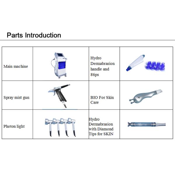 Multifunctional Beauty Therapy Machine Oxygen Jet Peel Facial Machine 11 In 1