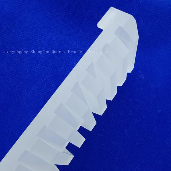 Large Size Quartz Insulation Block Groove Cleaning Ark Factory Custom Corrosion Resistant High Performance