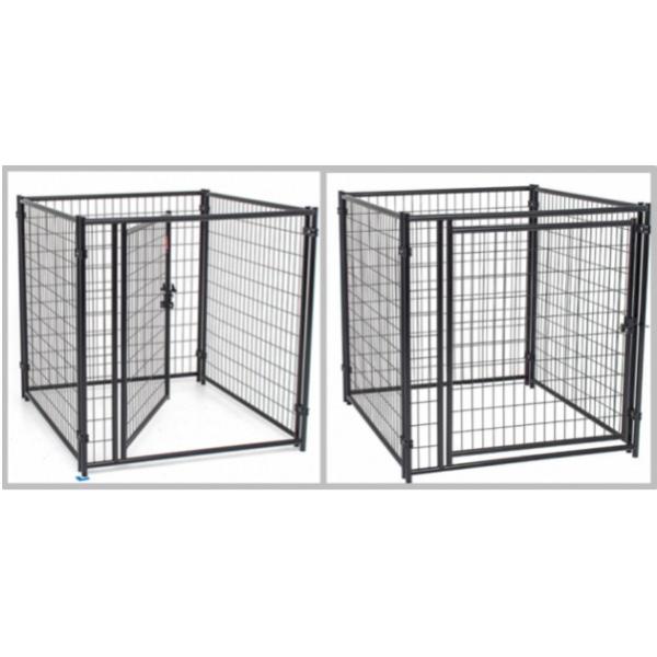 Weld Wire Dog Fencing black Powder Coated 25mmx25mm 6'height x 5' width x 6' Mesh 50mm x100mm diamter 3.0mm/3.5mm /4.00m