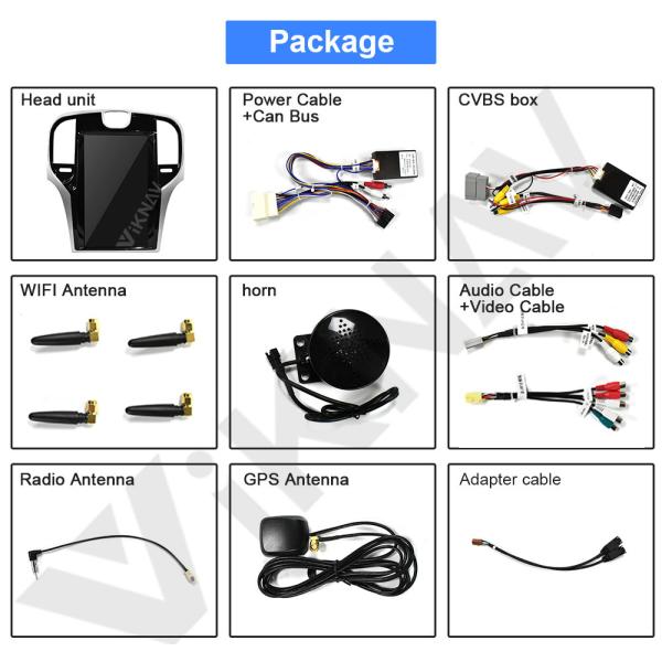 автомобильные игроки мультимедиа 13.3inch для Крайслер 300C 2012 2013 2014 -2019