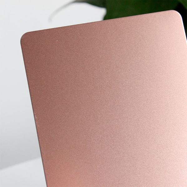 Sandblasted шарик взорвал лист нержавеющей стали цвета декоративный для панелей стены