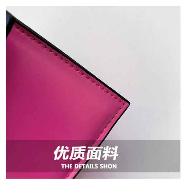 2024 SPRING/SUMMER NEW FASHION TEXTURE MATCHING COLOR CROSSBODY BAG SHOULDER HANDBAG THIS YEAR