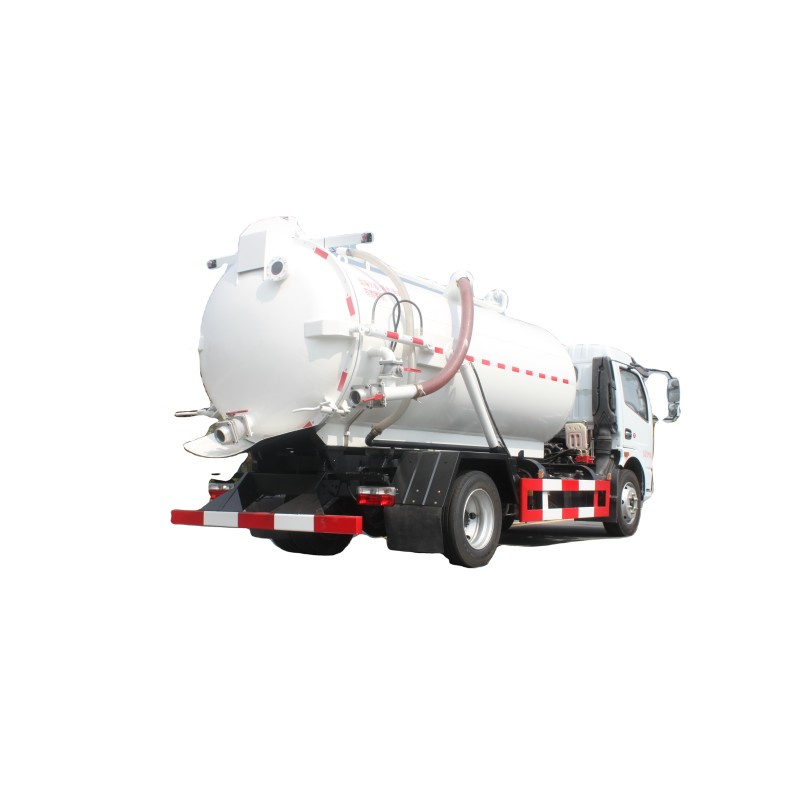 Italian Jurop Vacuum Pump And Rotating Boom Featured Dongfeng Guo6 Sewage Suction Truck For Heavy-Duty Waste Management