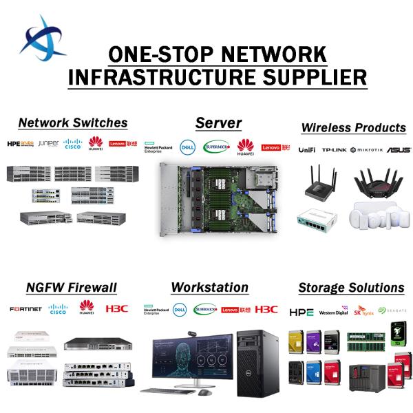 Serveur rack GPU Supermicro AS 8126GS NB3RT 8U avec deux processeurs AMD EPYC série 9005 et 8X NVIDIA HGX B300 NVL8 pour les applications IA HPC