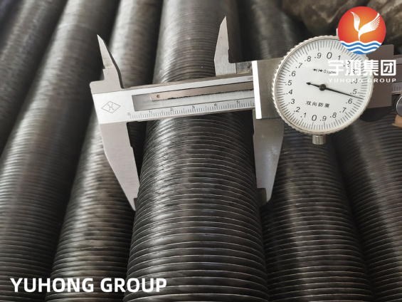 Embedded Fin Tube, ASTM A179 Carbon Steel Tube With Aluminum 1060 Fins For Heat Exchangers