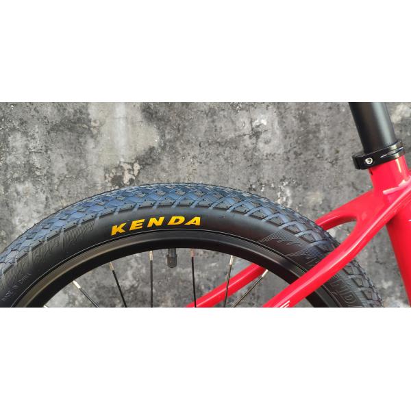 20 дюймовый детский велосипед с вилкой и карбоновой рамой весит всего 11 кг.