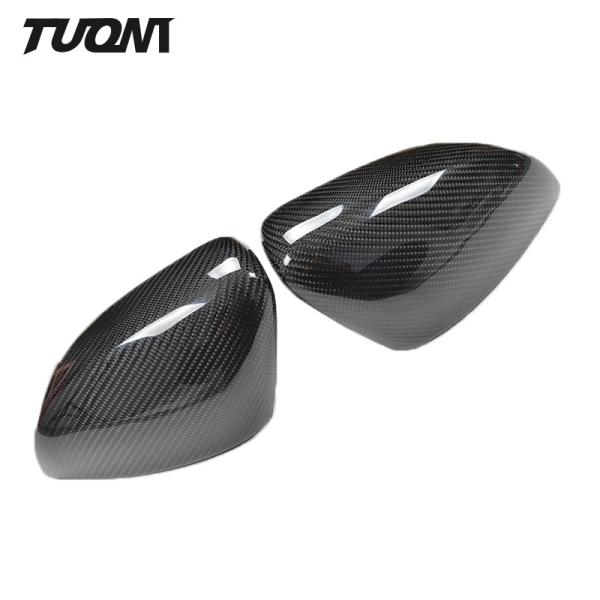 Side Rear View Carbon Fiber Mirror Cover Pattern Cap For Volkswagen Golf 7
