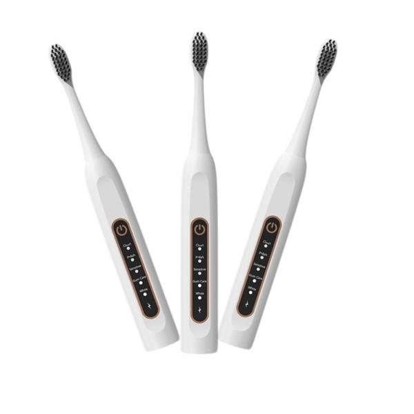 Уборщик 0.2kg зуба перезаряжаемые ультразвуковой зубной щетки IPX7 ультразвуковой