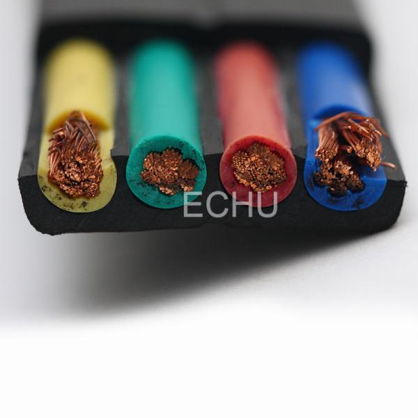 Flat Crane Cable 16Cx1.5mm2  for Crane and Hoist Use, Flat Travel cable