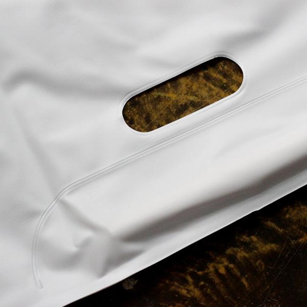 Inner Handles Mortuary Funeral Body Bag , U Zipper Body Bag For Corpse