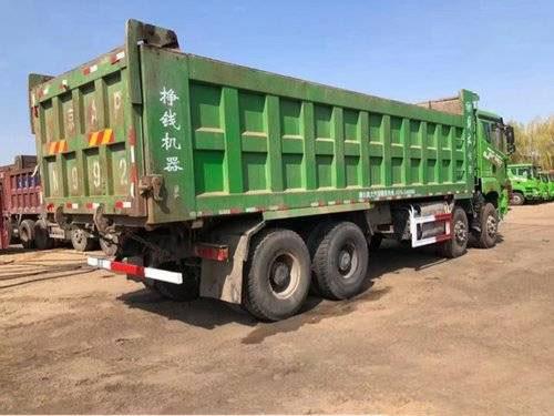 12 Tires Faw Used Heavy Duty Trucks 12 Speed Manual  8*4 430HP