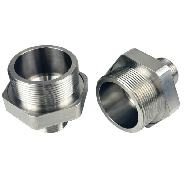 Precision CNC Machined Bearing Housing and Flange Mount Components with High-Precision, Customized Color, and Tolerance +/-0.005mm