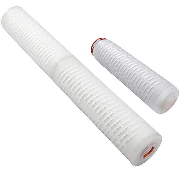 10'' 226 Fins PTFE Microporous Pleated Folding Filter for Large Scale Filtration Needs