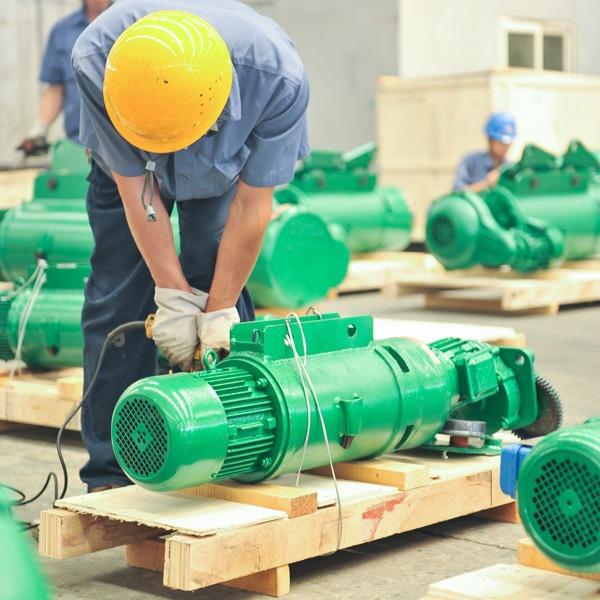 Remote Control CD/MD Electric Wire Rope Hoist 0.25t ~ 20t 12 Months Warranty