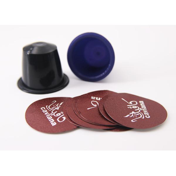Empty Instant Coffee Capsule Packaging For Espresso plastic Blue