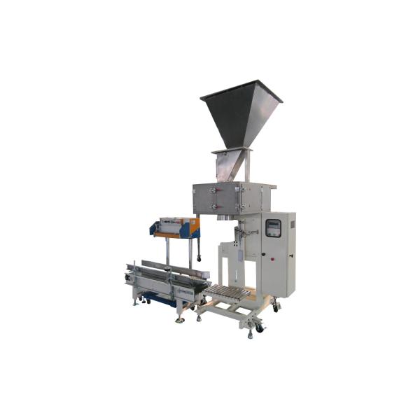 4KW 300bags/H 25Kg Bagging Weighing Packing Machine Semi Automatic Control Filling Sealing Bagging