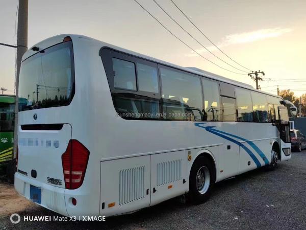 Autocarro elétrico Euro 3 de transmissão manual 46-50 lugares para o mercado do turismo estatal
