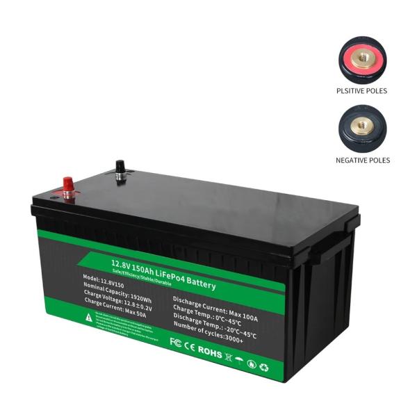 12.8v 100ah 150ah 105ah 200ah Lithium Ion Battery Pack With Advanced BMS Function Long Cycle Life