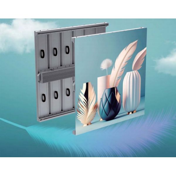 Outdoor IP65 Aluminum LED Display Ultra Thin Light Fixed Pantalla LED Exterior All Aluminum Panel Big AD Display Screen