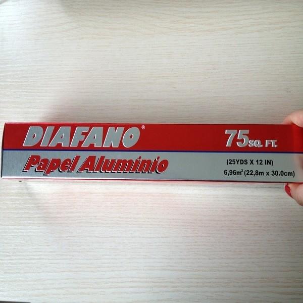 Hygienic Food Grade 8011 Aluminum Foil Roll 11 12 13 14 15 18 Micron