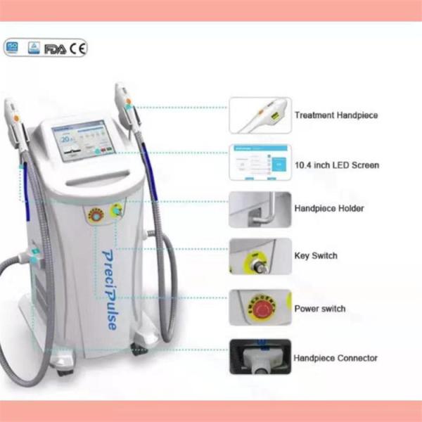 560nm-1200nm Clinic Laser Hair Removal Machine , IPL Hair Reduction Laser Machine