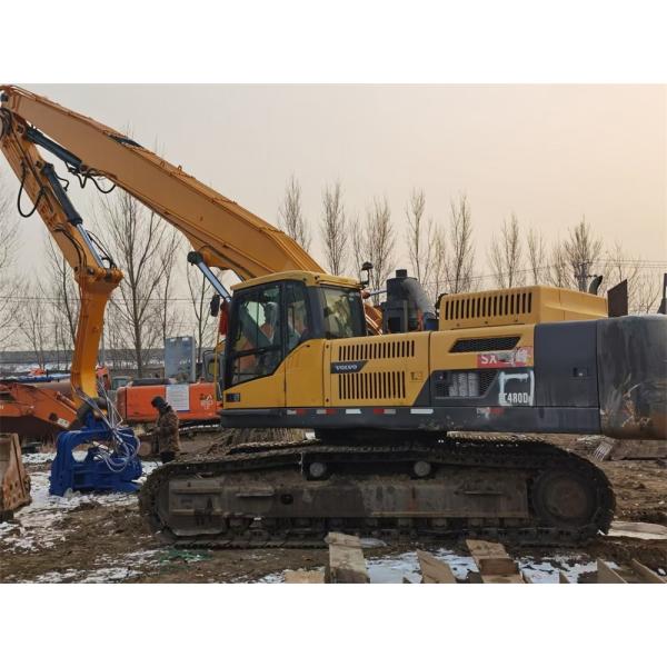 Lleve - SK380 el excavador resistente Pile Driver Arm y el material largo del auge Q345B Q355B