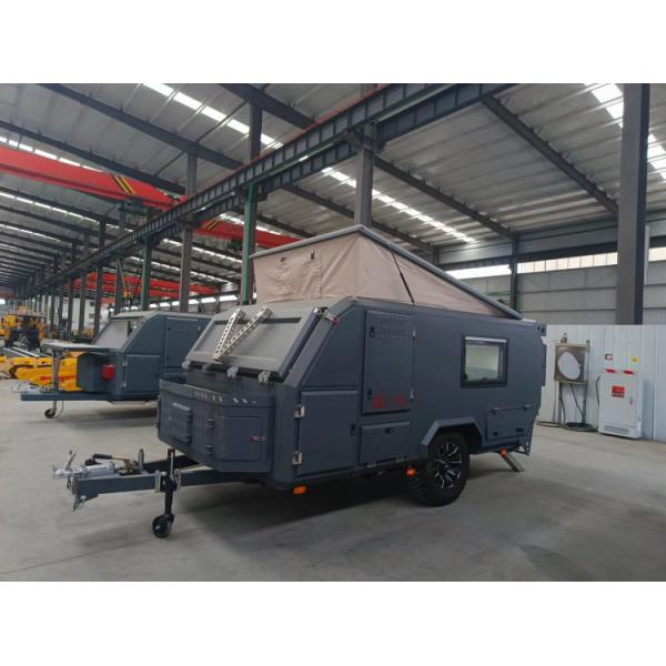 Light Weight Off Road Camper Trailer Fashionable Designed Top Tent Trailer