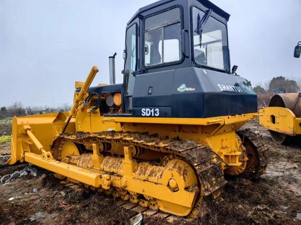 95.5KW Engine Used Bulldozer SHANTUI SD13 15 Ton Heavy Machinery For Farm