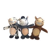 peluche lindo de la vaca del burro grande de los 0.15M los 5.91in que camina