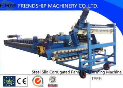 3 - 4mm Steel Forming Machine Steel Culvert with Gearbox Driven