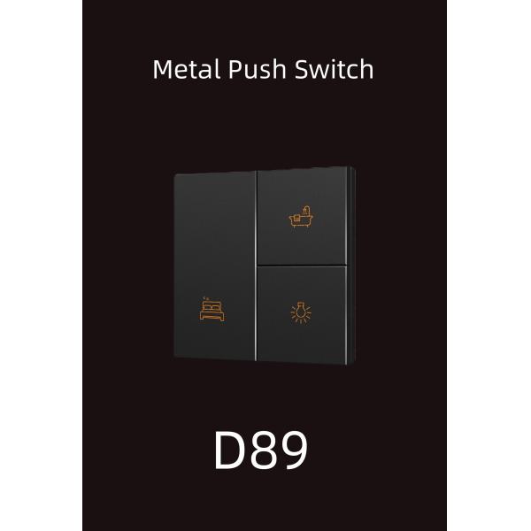 Electrical Modbus Wall Switch RS485 Protocol Push Button Lamp Switch