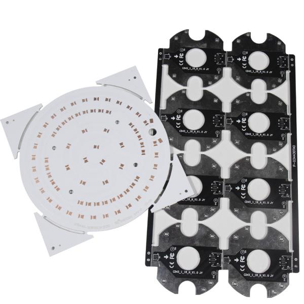 Алюминиевая монтажная плата СИД толщины 1.6mm SMD вокруг встали на сторону одиночного, который