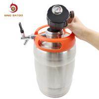 1,3 galões mantêm a torneira fresca Kit System do distribuidor da cerveja do CO2 do conjunto completo