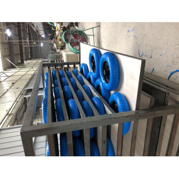 Размер 350-400 мм Промышленный полиуретановый PU пенообразовательный колесо для троллейбуса Барроу Golf Car